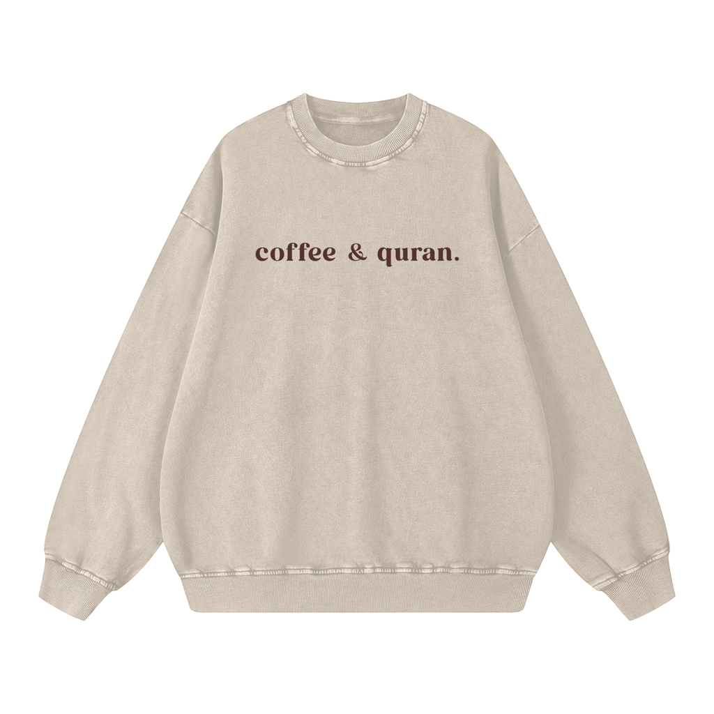 Coffee and Quran Sweatshirt